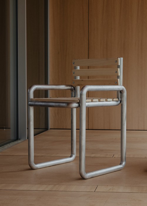 Aluminium chair