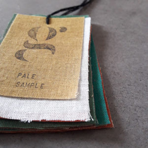 echantillons de tissu pour suspension Pale et paravents