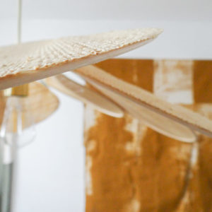 suspension pale raphia